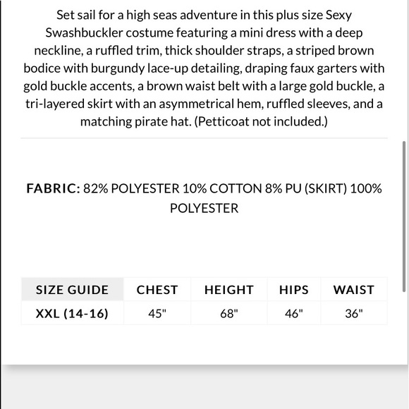 Sexy Pirate Steampunk Costume Set - Picture 9 of 13